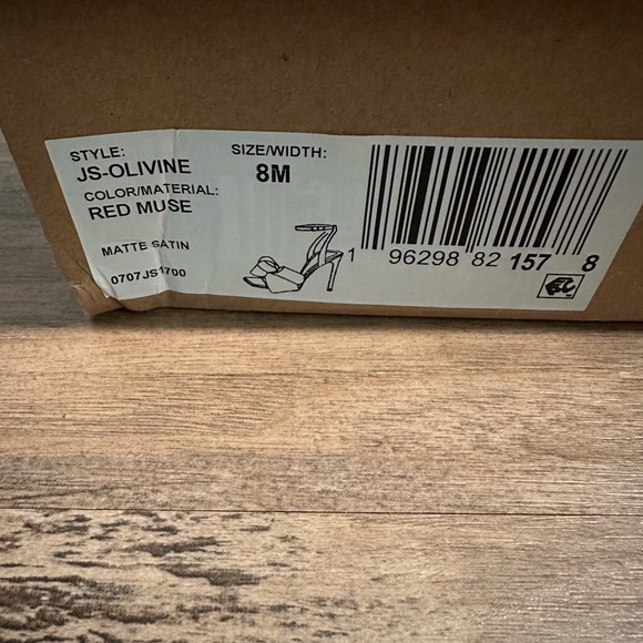 Jessica Simpson Women's Olivine Bow High-Heel Stiletto Dress Sandals - Picture 6 of 6